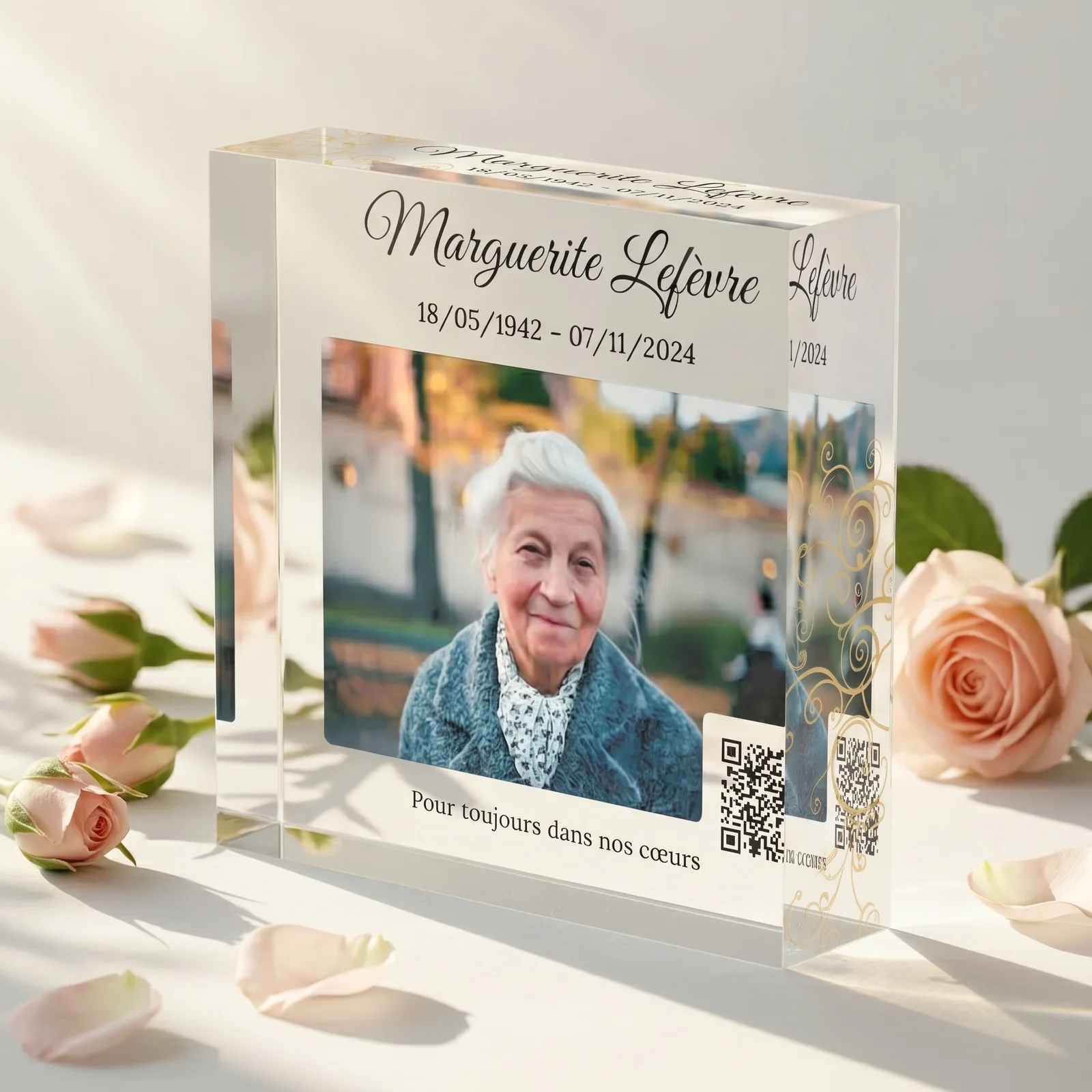 Plaque Forevr — design Marguerite